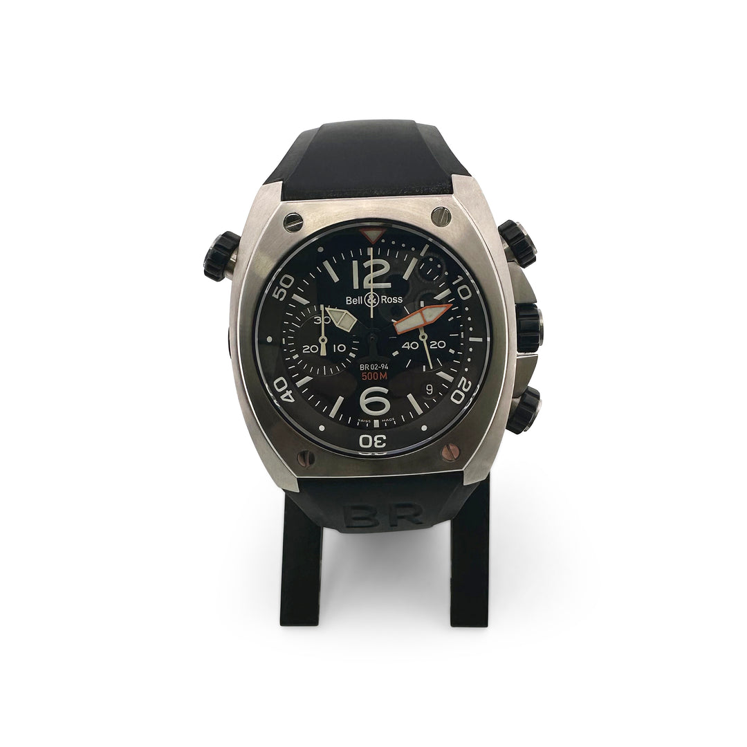 Bell & Ross BR02-94 Marine Chronograph Watch