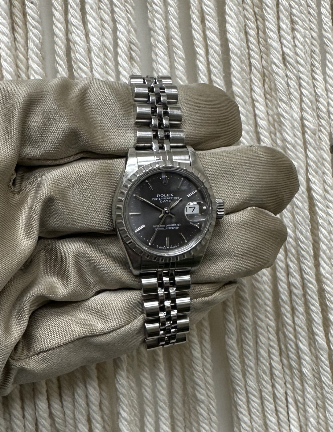 Rolex Date 26mm Stainless Steel 1993 Watch