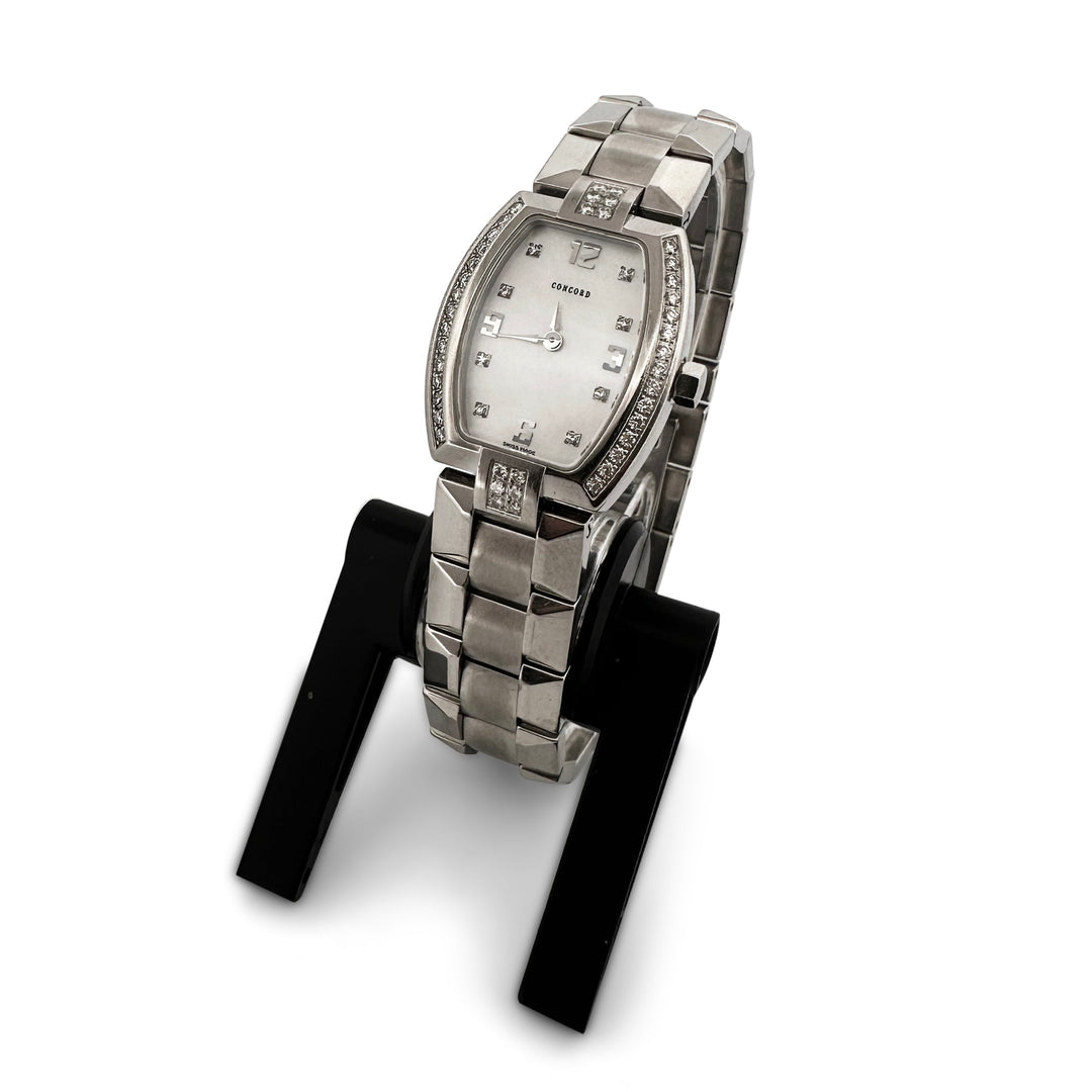 Concord La Scala with Diamonds Lady's Stainless Steel Watch