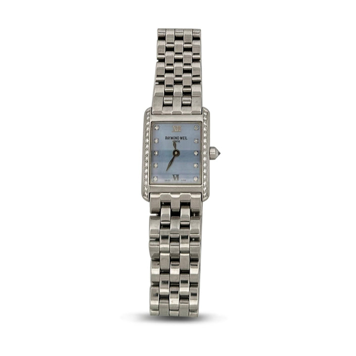 Raymond Weil Don Giovanni 5875 Mother of Pearl and Diamond Lady's Stainless Steel Watch