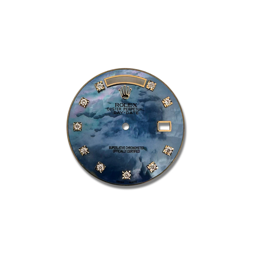 Dial for Rolex Day-Date 36mm Mother of Pearl with Diamond Markers