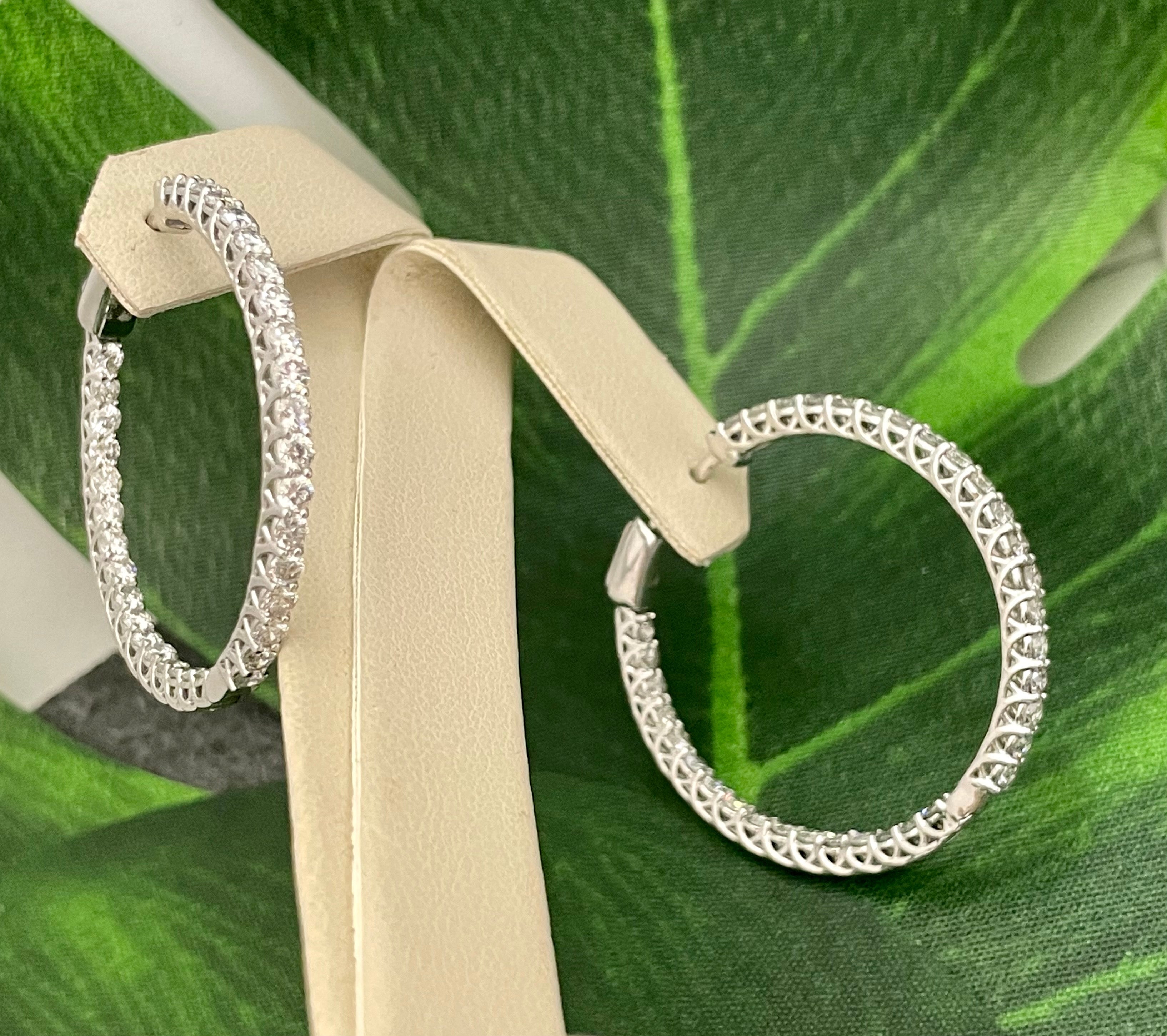 Luminesce Lab Grown 1/3 Carat Diamond hoops in 9ct Yellow Gold – Luminesce  Diamonds